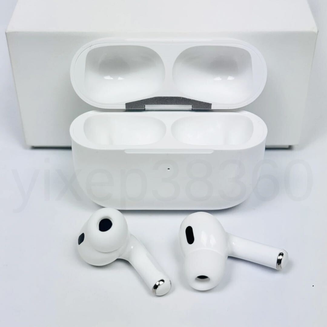 【2024最新型】AirPods Pro 第2世代 代替品 ワイヤレスイヤホン Bluetooth 5.3 TWS 高品質 充電ケース付 Android iPhone X 11 12 13 14 15_画像2