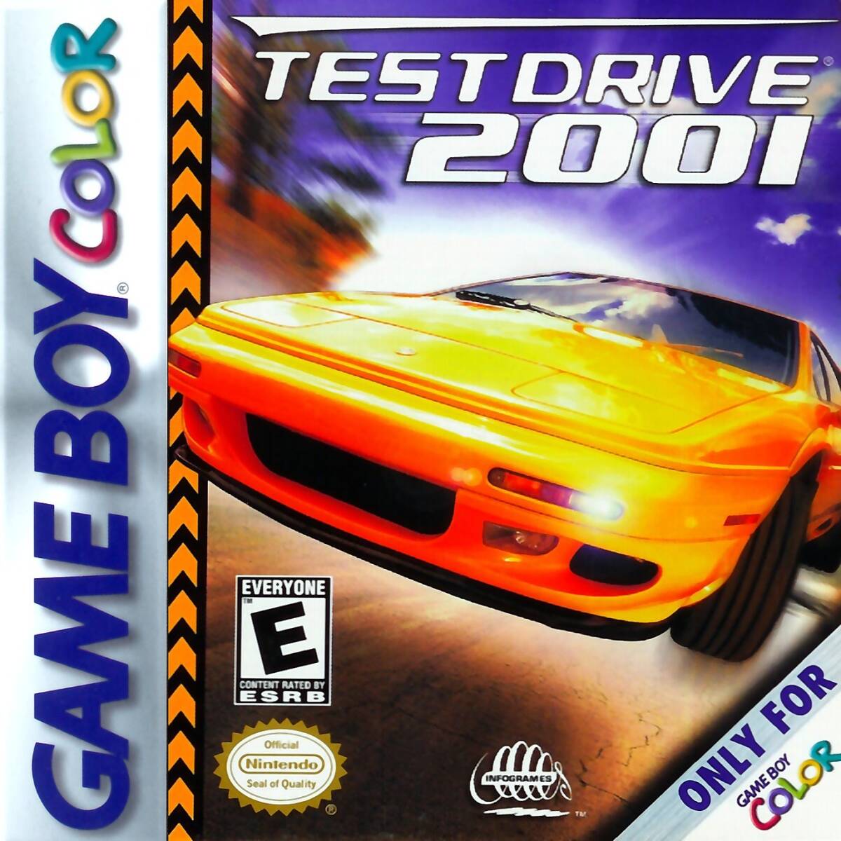 ★送料無料★北米版 Test Drive 2001 テスト ドライブ レース ゲームボーイカラー