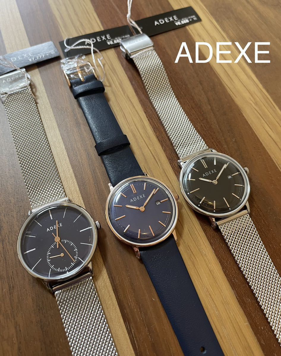 3点セット ADEXE アデクス 腕時計 アナログ レディース ⑥⑦②の画像1