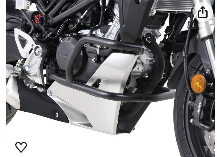 ヘプコ＆ベッカー Engine protection bar-black for Honda CB 125 R ab 2018 | 5019507 00 01_画像6