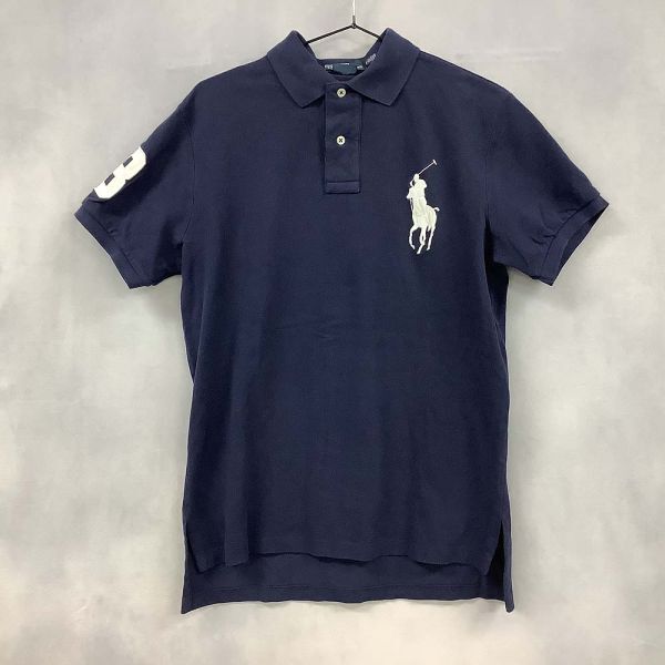 [PT13356] ポロバイラルフローレン ポロシャツ 半袖 ネイビー系 M Polo by Ralph Lauren / 小型便OK_画像1