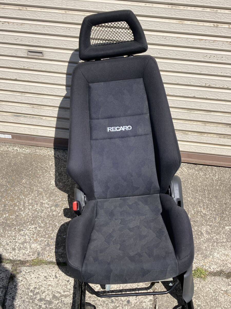 ★スズキ 純正 RECARO レカロ ブラック セミバケ 運転席 助手席 2脚セット_画像3