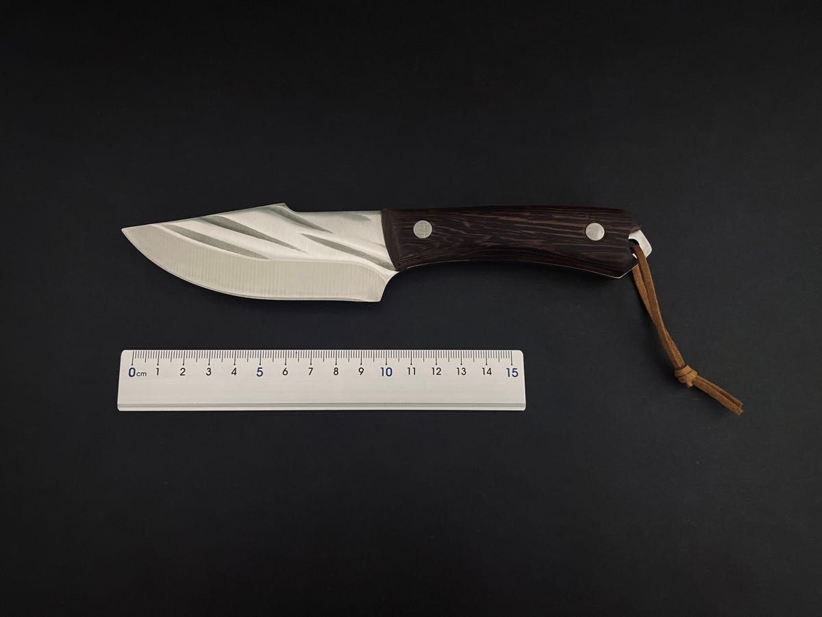 ナイフ　#105　シースナイフ　アウトドア　ブッシュクラフト