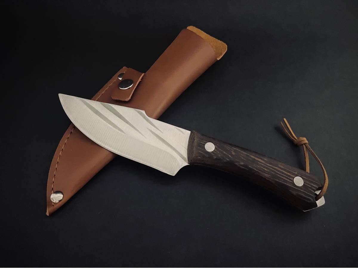 ナイフ　#105　シースナイフ　アウトドア　ブッシュクラフト