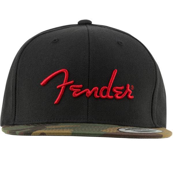 Fender Camo Flatbill Hat, Camo, One Size Fits Most キャップ【フェンダー】_画像2