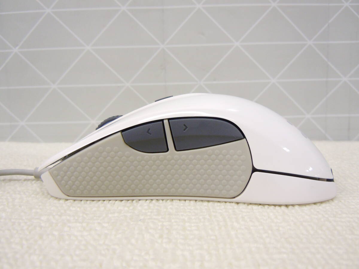 B139 美品中古 動確済 SteelSeries スティールシリーズ プロ仕様 右利き用 ゲーミングマウス Rival 300 ホワイト White 62354 eスポーツの画像7