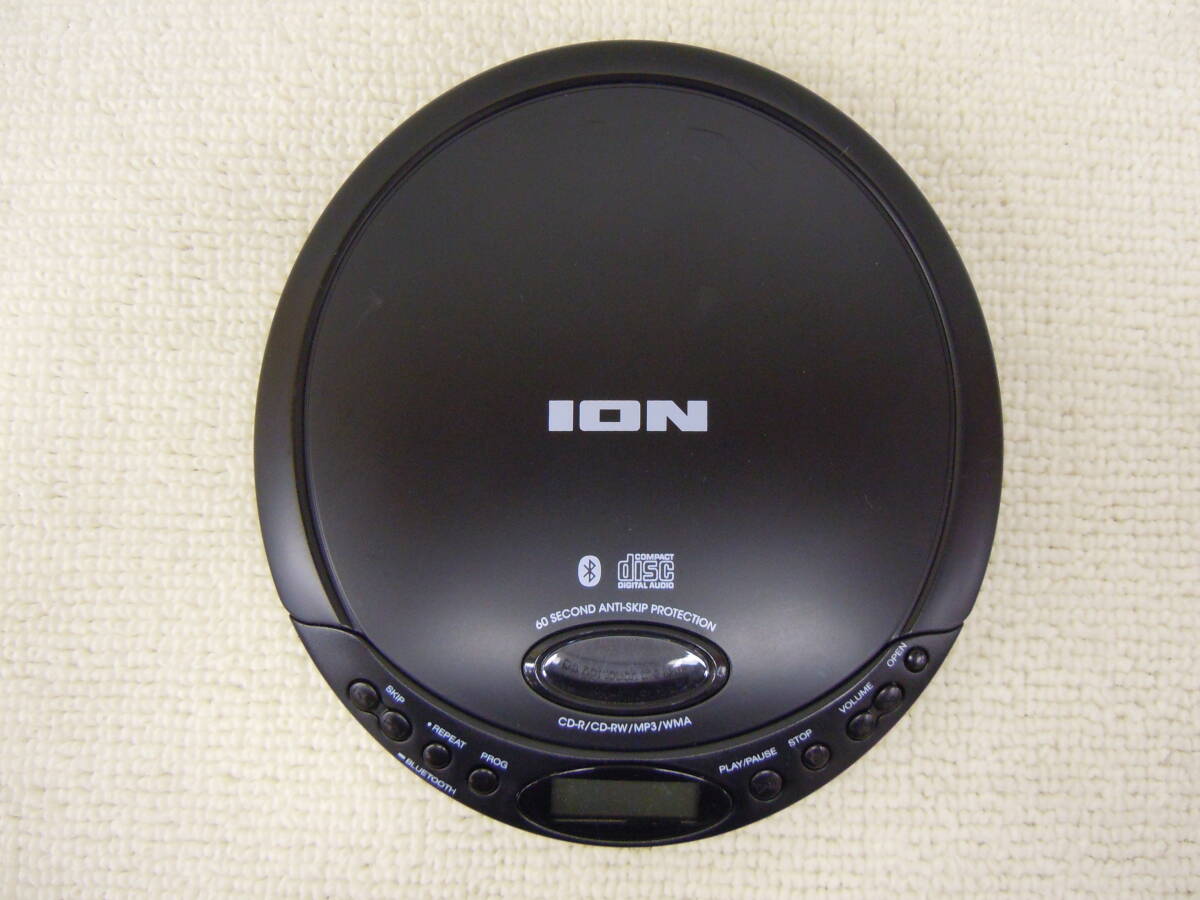 B161 本体のみ 美品中古 動確済 ION Bluetooth対応 アンチスキップ機能搭載 ワイヤレス ポータブル CDプレーヤー CD GO CD/CD-R/CD-RW/MP3_画像1
