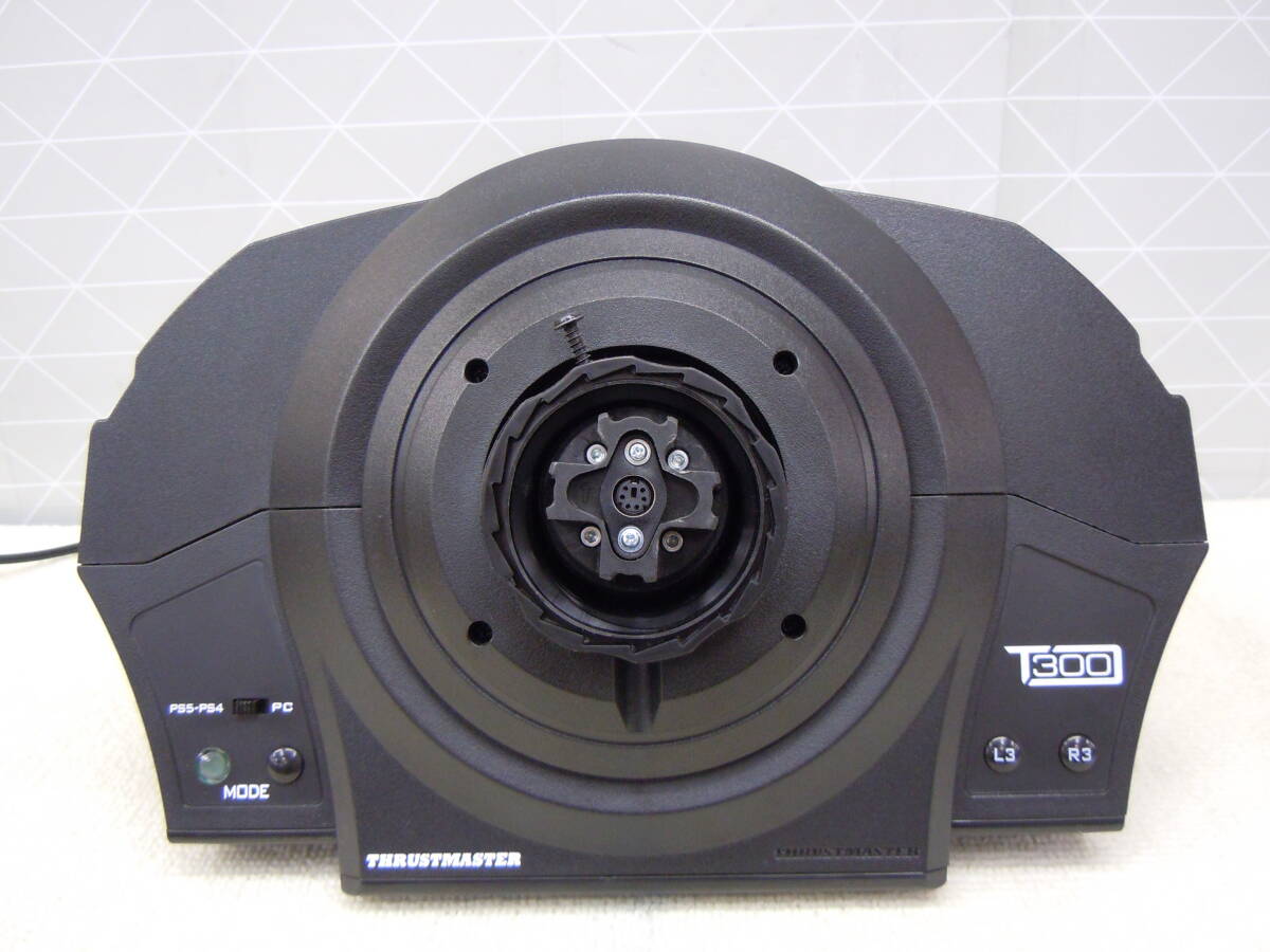 ジャンク Thrustmaster スラストマスター T300RS GT Edition ステアリングコントローラー for PS4 PS5 パーツ ハンドル 欠品の画像6