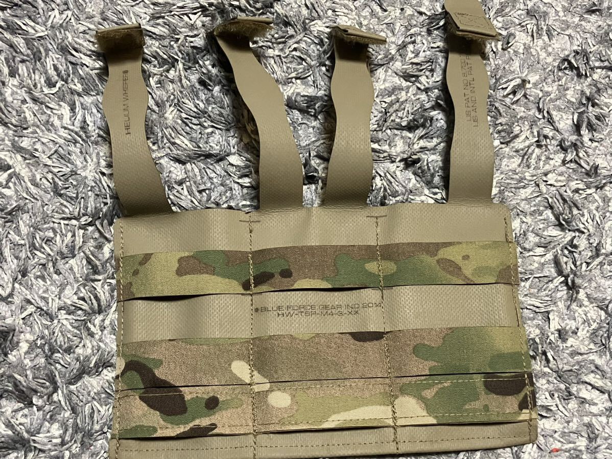 実物 Blue Force Gear Ten-Speed Pouch 3連マガジンポーチ （CRYE LBT FERRO MILITARILY MULTICAM SPIRITUS SYSTEMA）の画像4