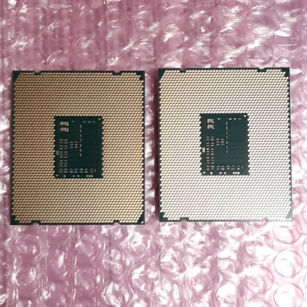 Intel Xeon E5-2618LV3 LGA2011-3 同ロット品 2枚組み 作動品 C