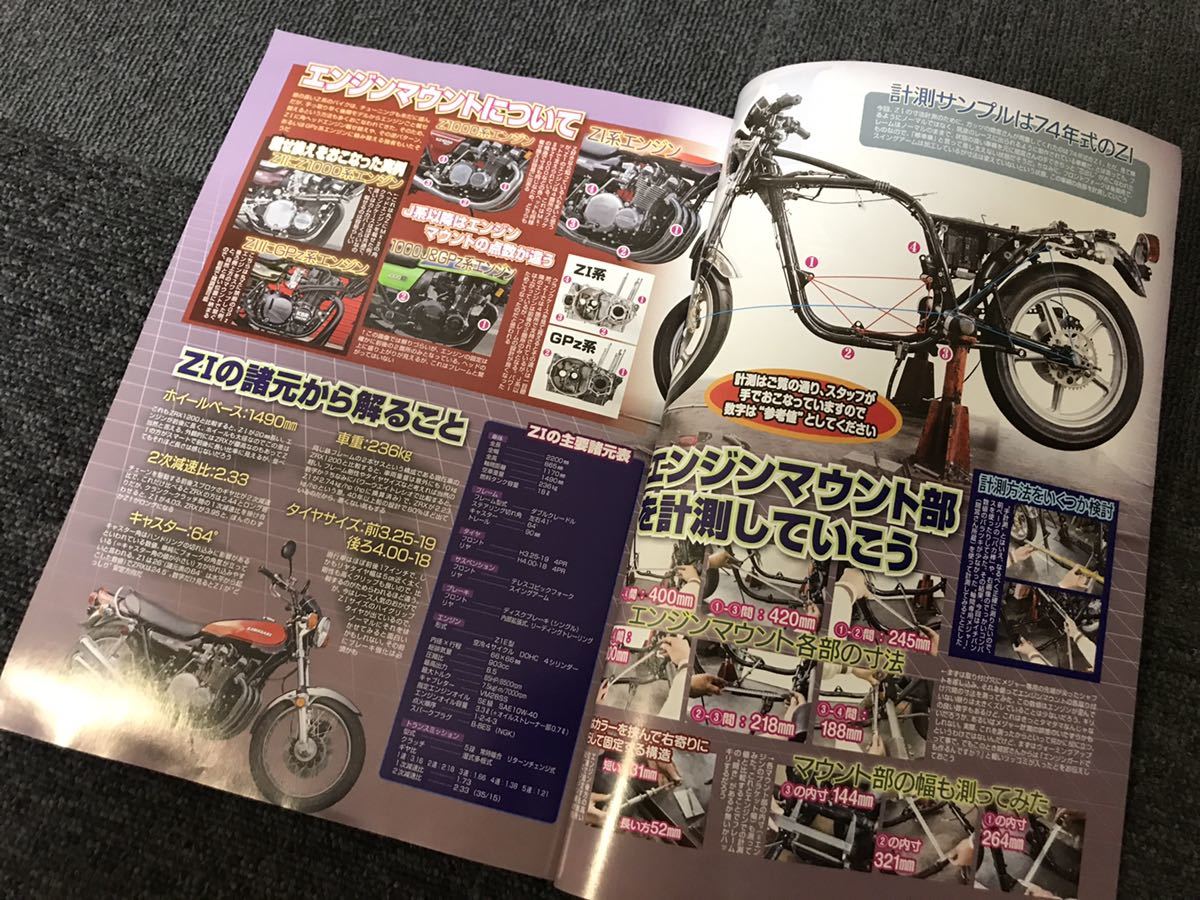 送料無料【Gワークス バイク Vol.6 ＺⅠとＺⅡ 中古品】バイク 本 オートバイ 雑誌 カワサキ KAWASAKI Z1 Z2 MACH マッハ 500SS 750SSの画像4