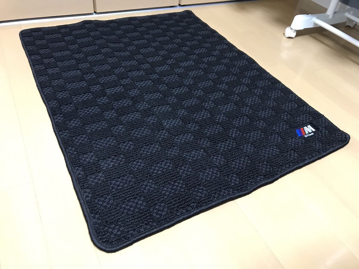  free shipping [BMW original M power luggage mat bumper guard attaching trunk mat secondhand goods ]M with logo cargo for mat M sport Be M 