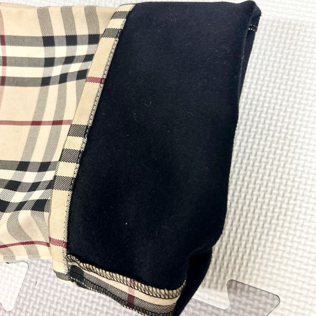 A139(5)BURBERRY BLACK LABEL ノバチェック パンツ 85 BMS40-909-41 綿100% 使用感少なめ 美品_画像9