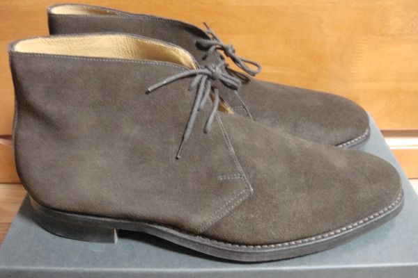 【新品】CROCKETT&JONES SHIPS 別注 BODMIN 8.5E チャッカブーツ CHERTSEY チャートシー クロケット＆ジョーンズ シップス_画像3