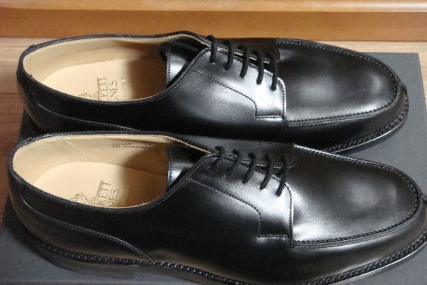 【未使用】CROCKETT&JONES MORETON 9E Uチップシューズ モールトン クロケット＆ジョーンズ_画像4