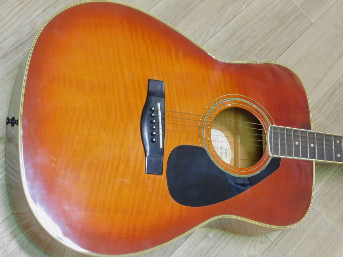 YAMAHA FG-455A 虎目 アコースティックギター /C460_画像2