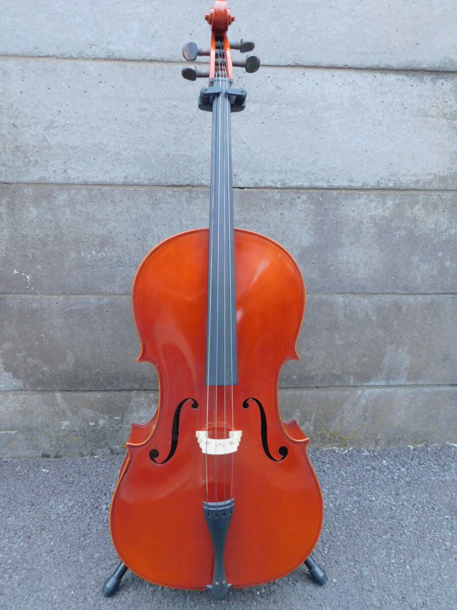 【日本製チェロ】SUZUKI VIOLIN チェロ cello 4/4 Anno.1974 No.72 鈴木バイオリン_画像1