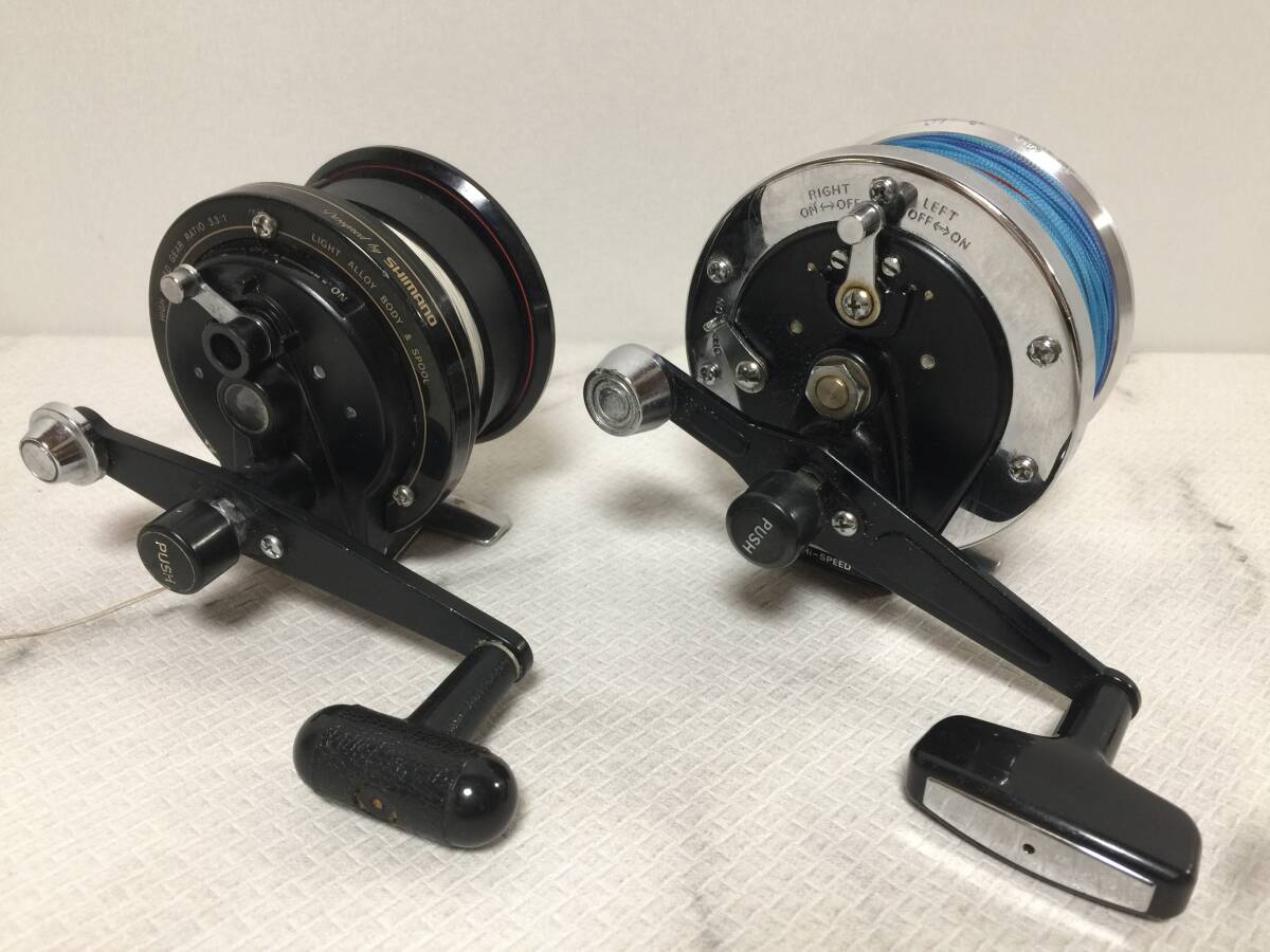 Daiwa ダイワ VIKING 80 バイキング Shimano シマノ TECHNO 700 EX 2点セット 海船用 片軸受リール    C3.2の画像1