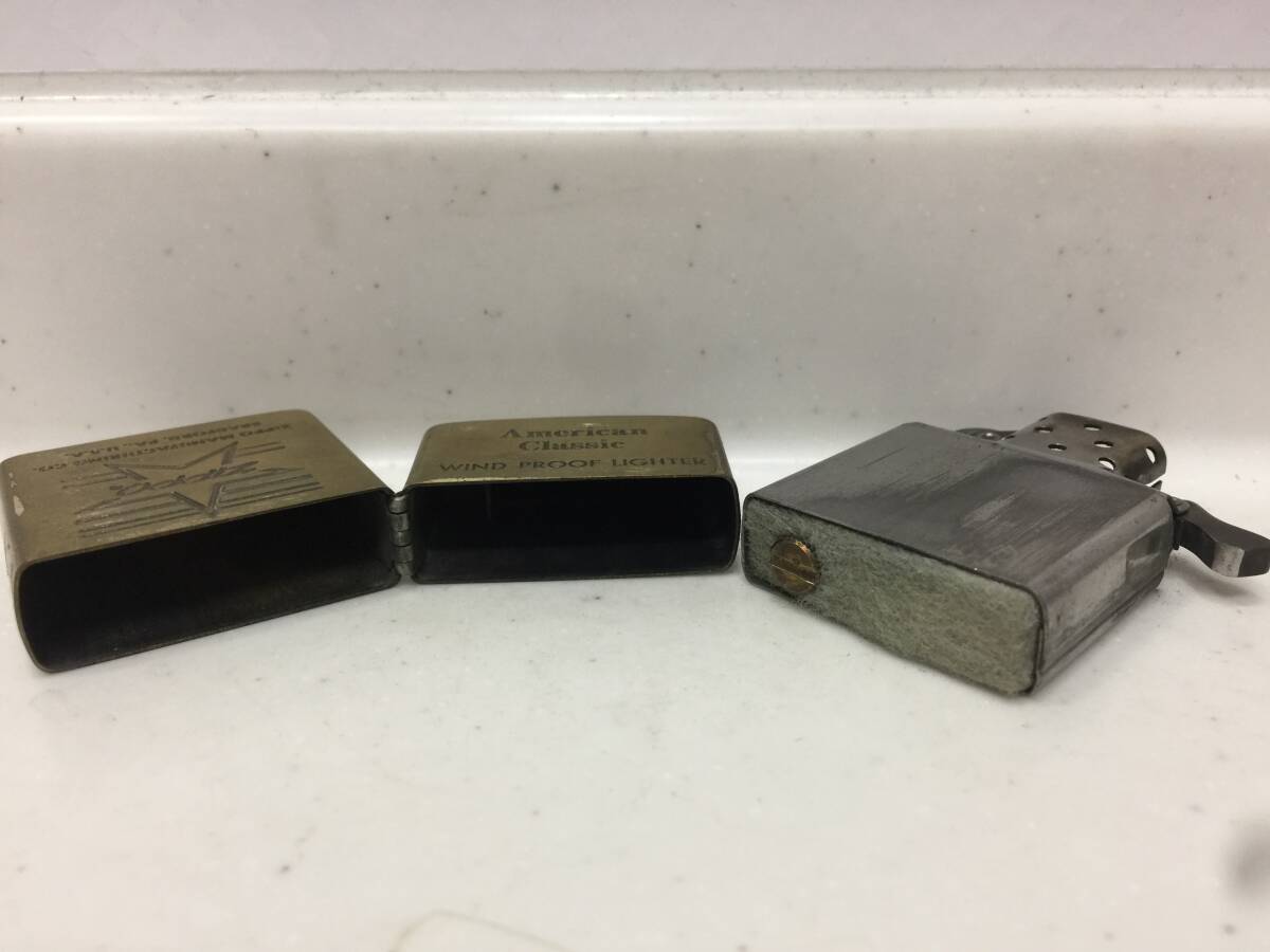 最も AMERICAN ジッポー Zippo CLASSIC ソリッドブラス BRASS SOLID その他