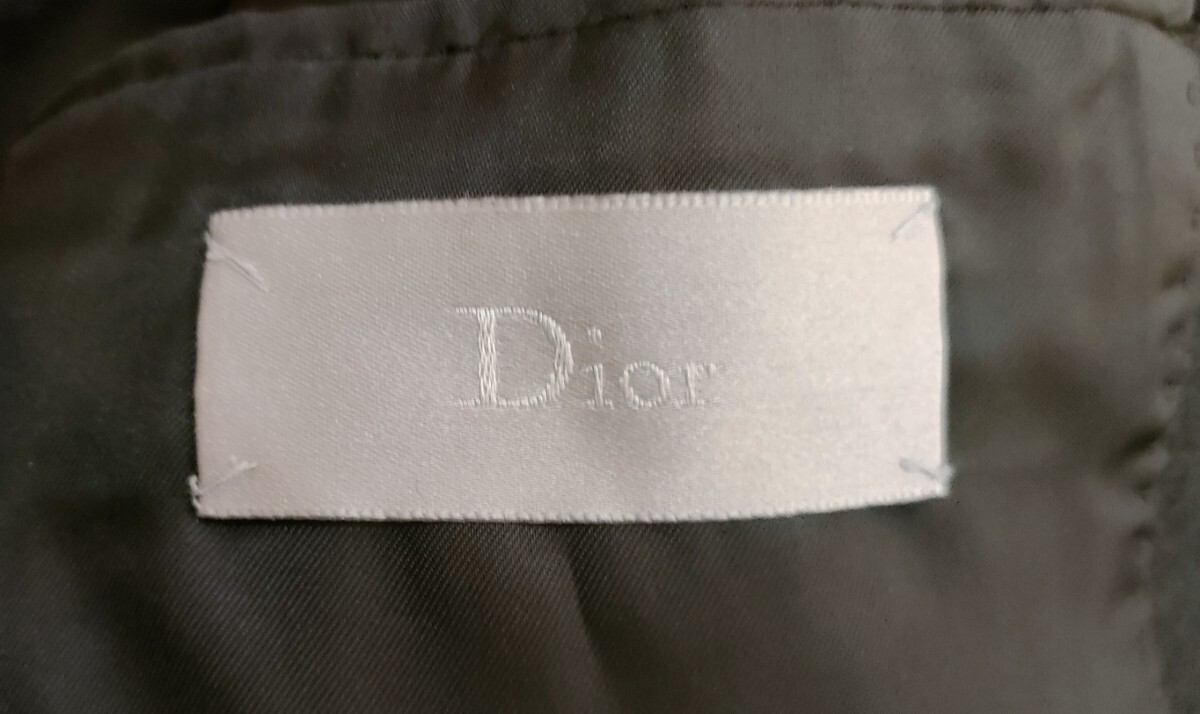 2002AW Dior hommeレザーラペルジャケット／ディオールオムエディスリマンコート_画像4