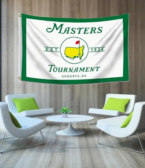 ★ 送料無料 即決！★ Masters Tournament ゴルフバナー ★ 90×150cm ★_画像1