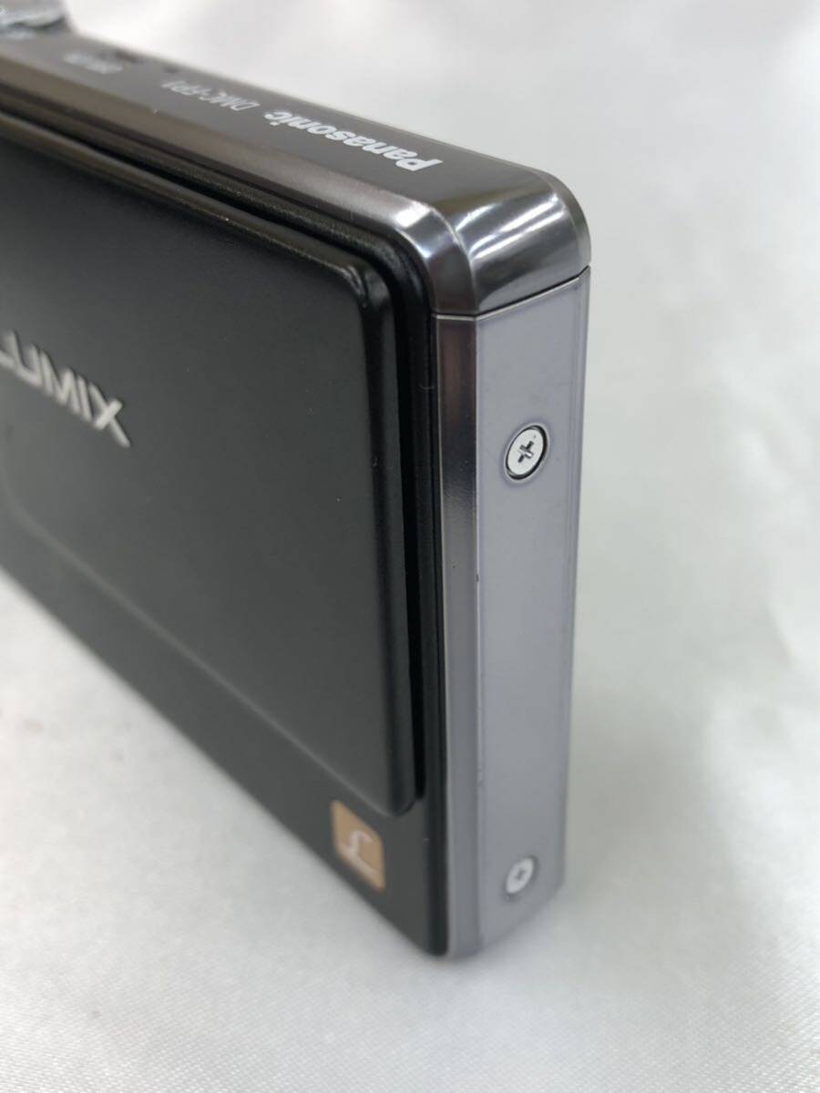 Panasonic Lumix DMC-FP1 動作未確認 現状品 ブラック デジカメ バッテリー,SDカード付き B1_画像3