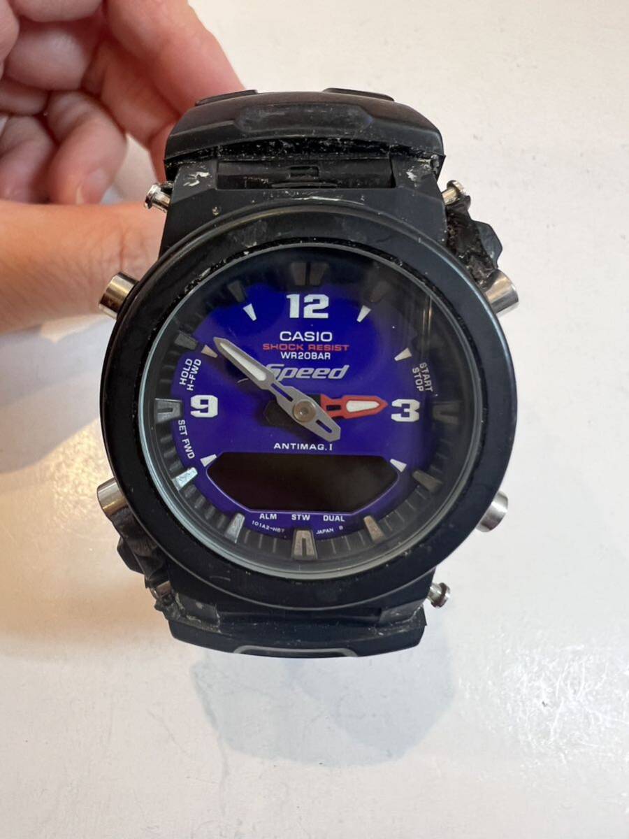 CASIO カシオ G-SHOCK G-100 松坂大輔モデル 腕時計 動作未確認_画像1