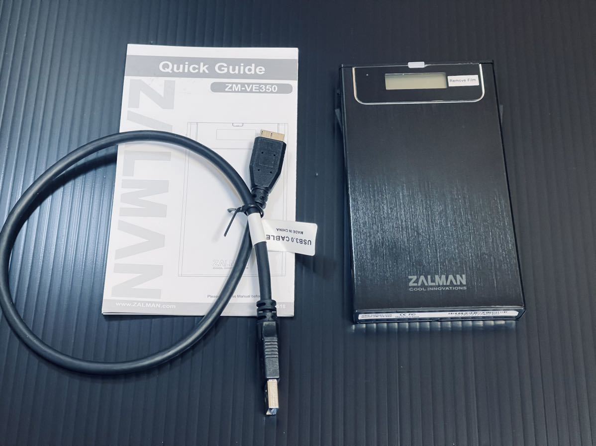 仮想ODD ZALMAN 2.5インチHDD・SSDドライブケース　ZM-VE350_画像2