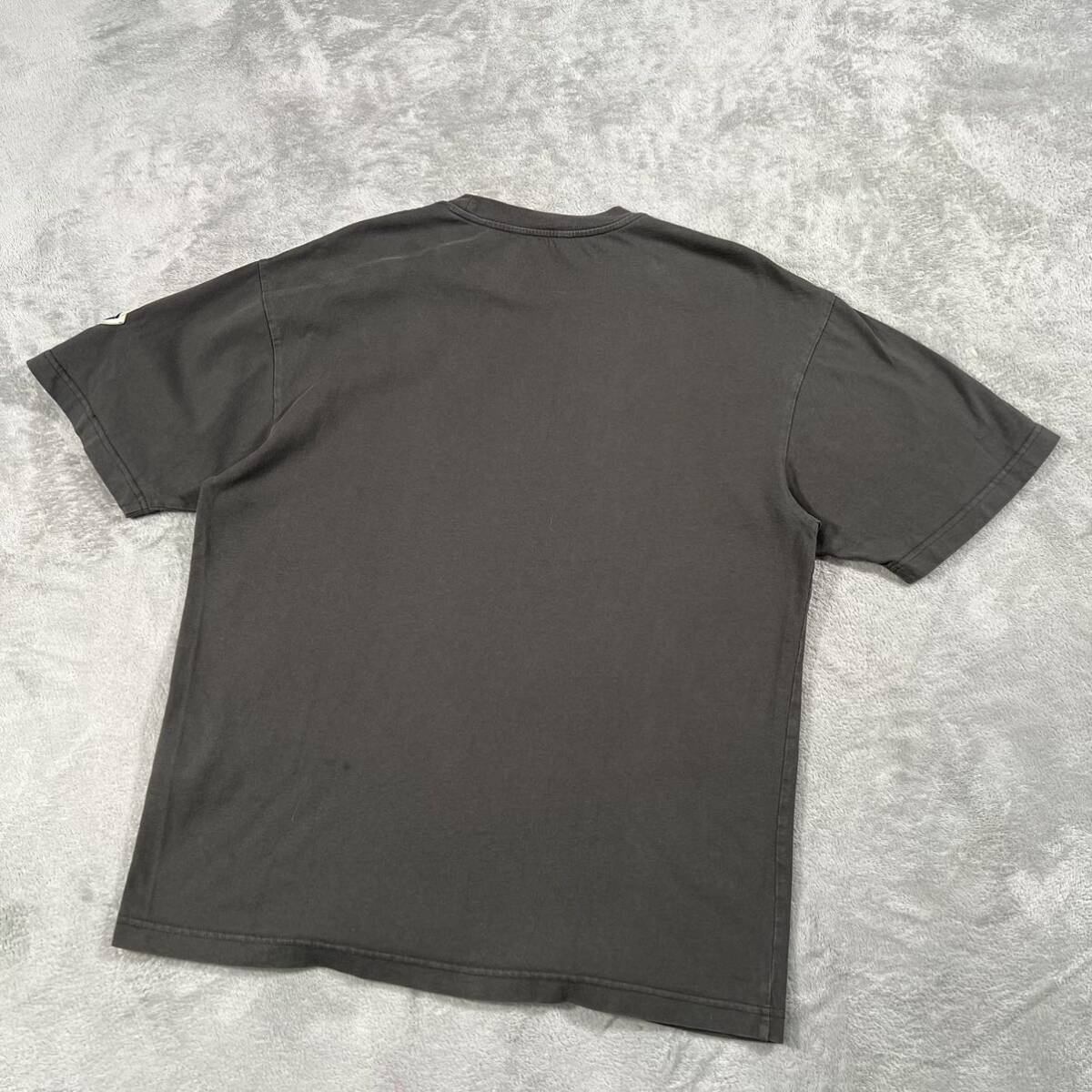 1円〜 美品 MONCLER モンクレール マグリア 半袖Tシャツ カーキ Sサイズ 7320の画像2