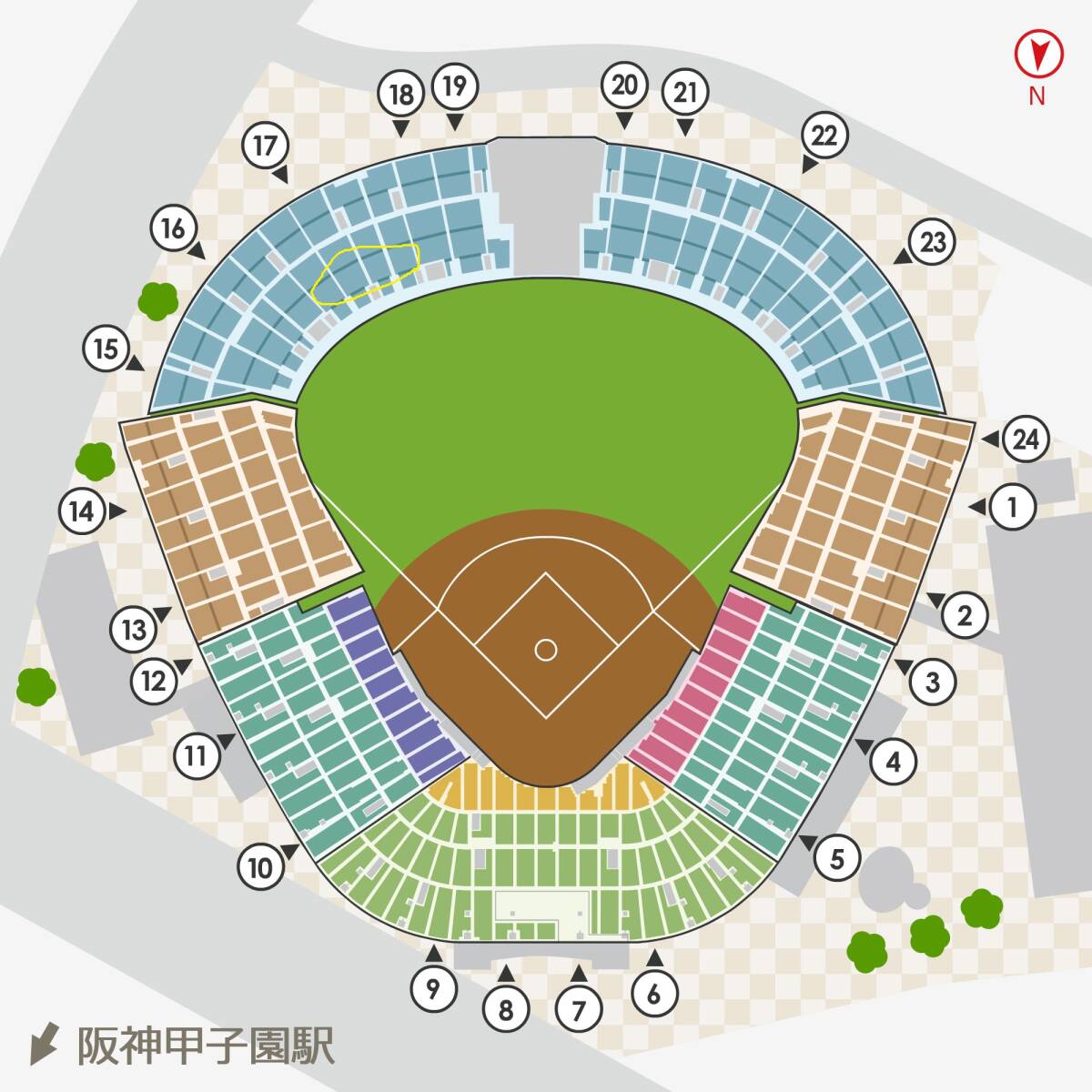 ５月１７日（金） １８時試合開始 阪神タイガースvs東京ヤクルトスワローズ 阪神甲子園球場レフトペア席 TORACOデー初日_画像1