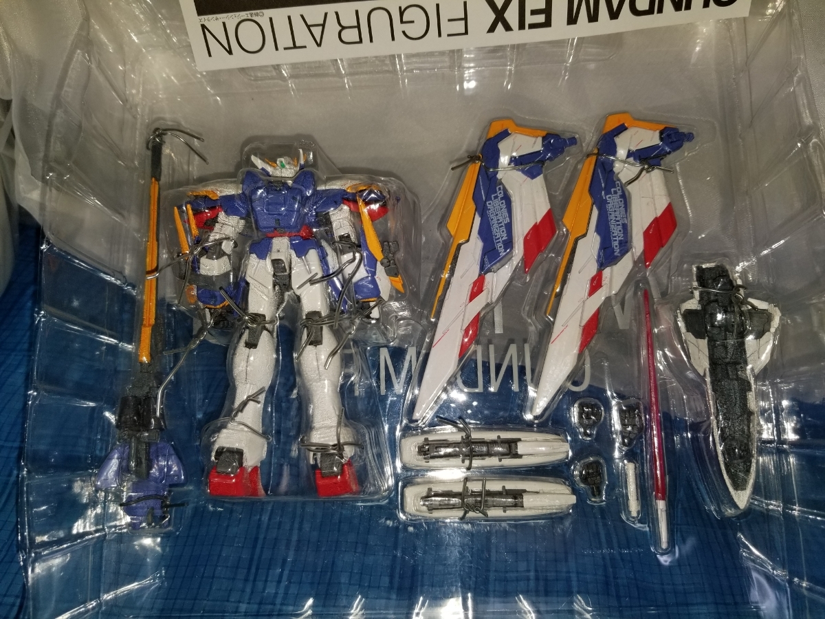 GFF # 0006 ウイング ガンダム アーリータイプ 開封 正規品 WING GUNDAM XXXG-01WE ヒイロ バンダイ ガンダム フィックス GUNDAM FIX W_画像3