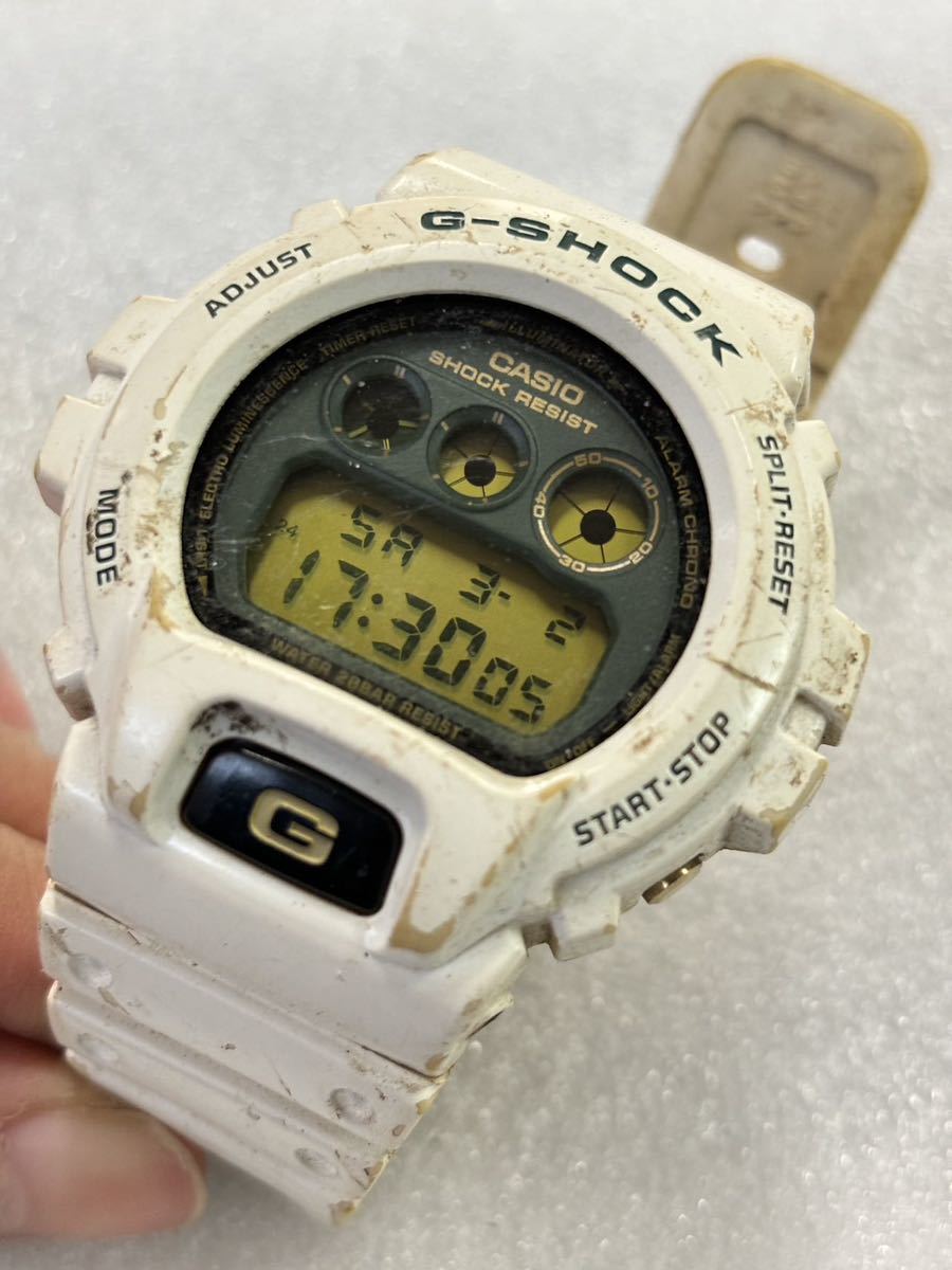 現状稼動品 CASIO G-SHOCK 1289DW-6900Rカシオ 腕時計 _画像2