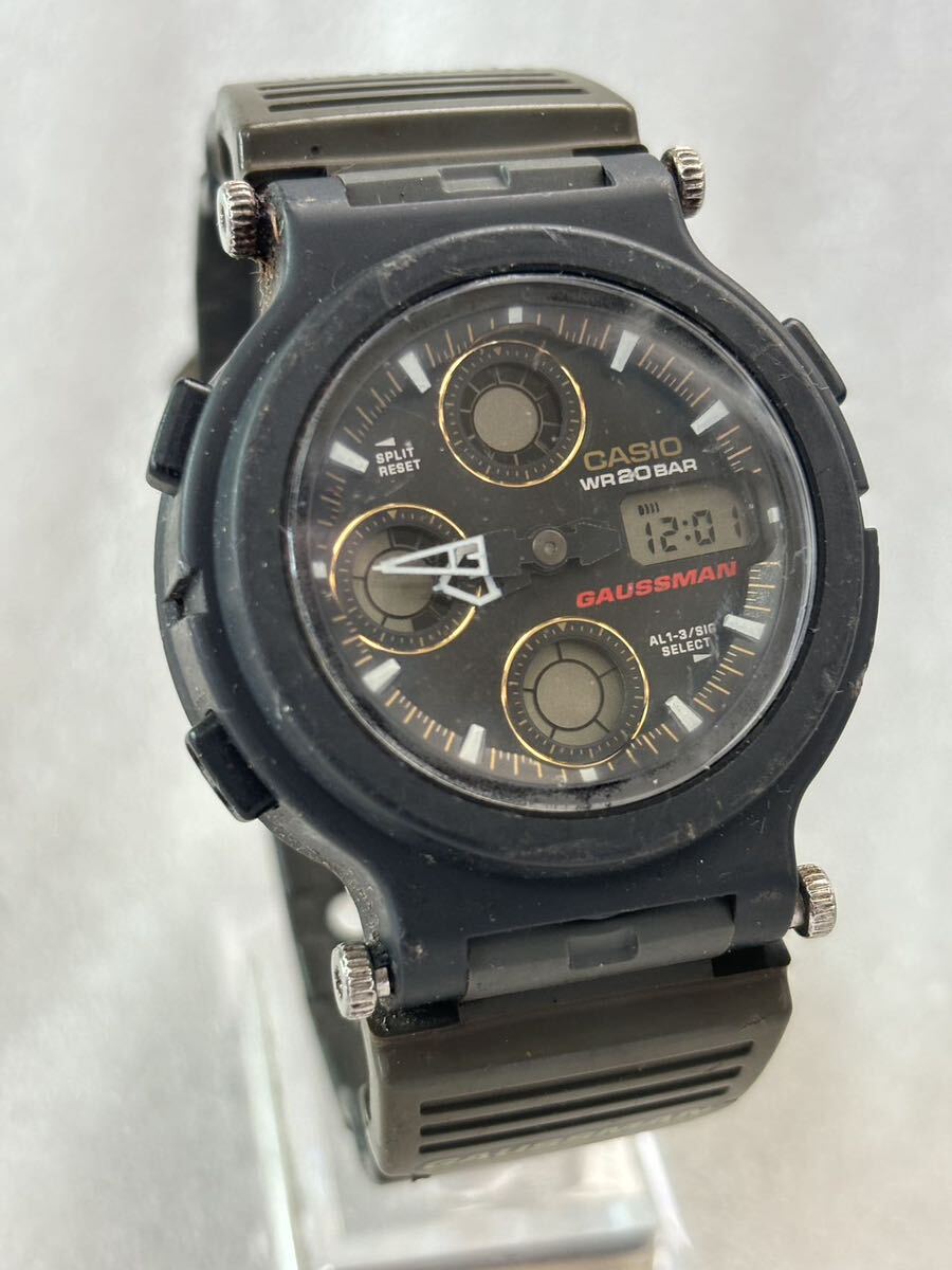 カシオ 腕時計 CASIO 超珍しい AW-571GAUSSMAN_画像1