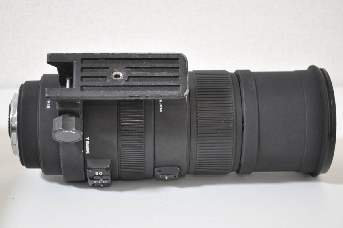 貴重レンズ シグマ SIGMA APO 150-500mm F5-6.3 DG OS HSM CANON用 ♯A5259_画像9