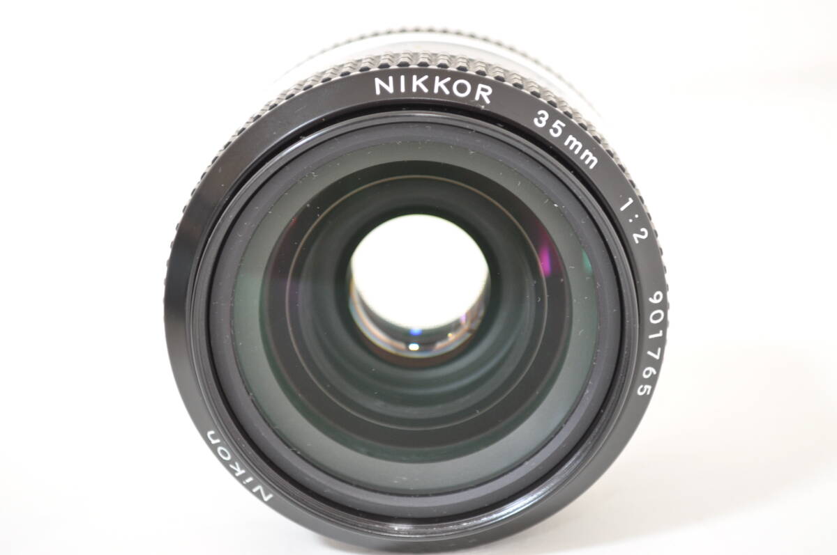 並品・動作好調 ニコン Nikon Ai NIKKOR 35mm F2 ♯A5261_画像2