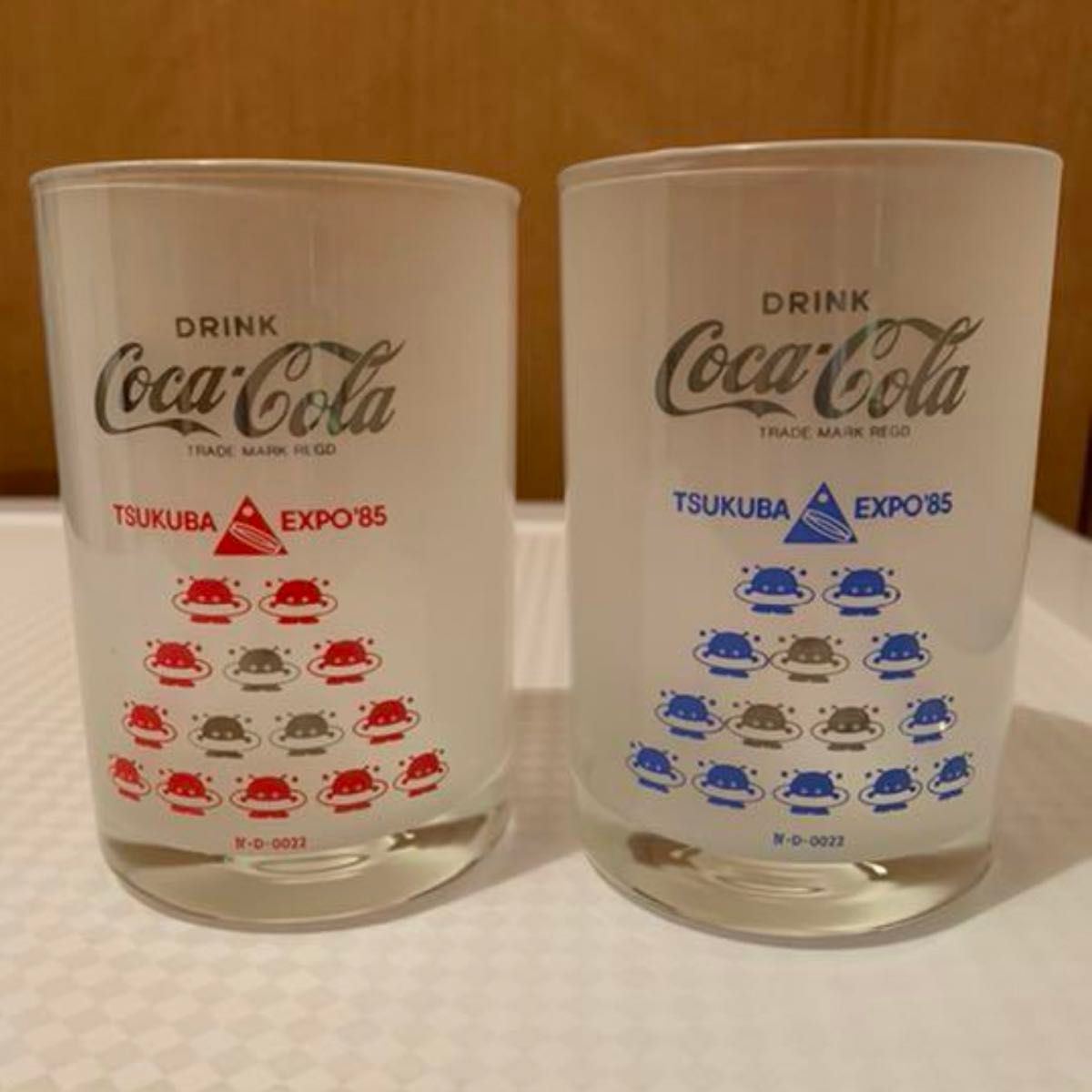 つくば科学万博  EXPO'85  コスモ星丸  コカコーラ  グラス