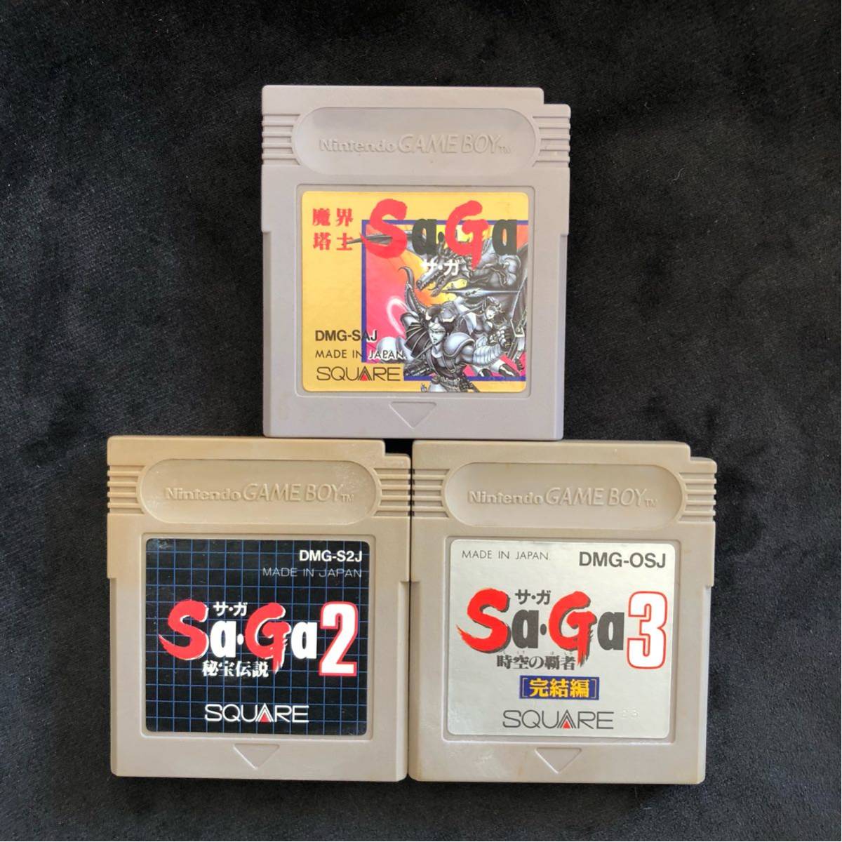 Game Boy Saga Saga 2 Saga 3 Real Yahoo Auction Salling