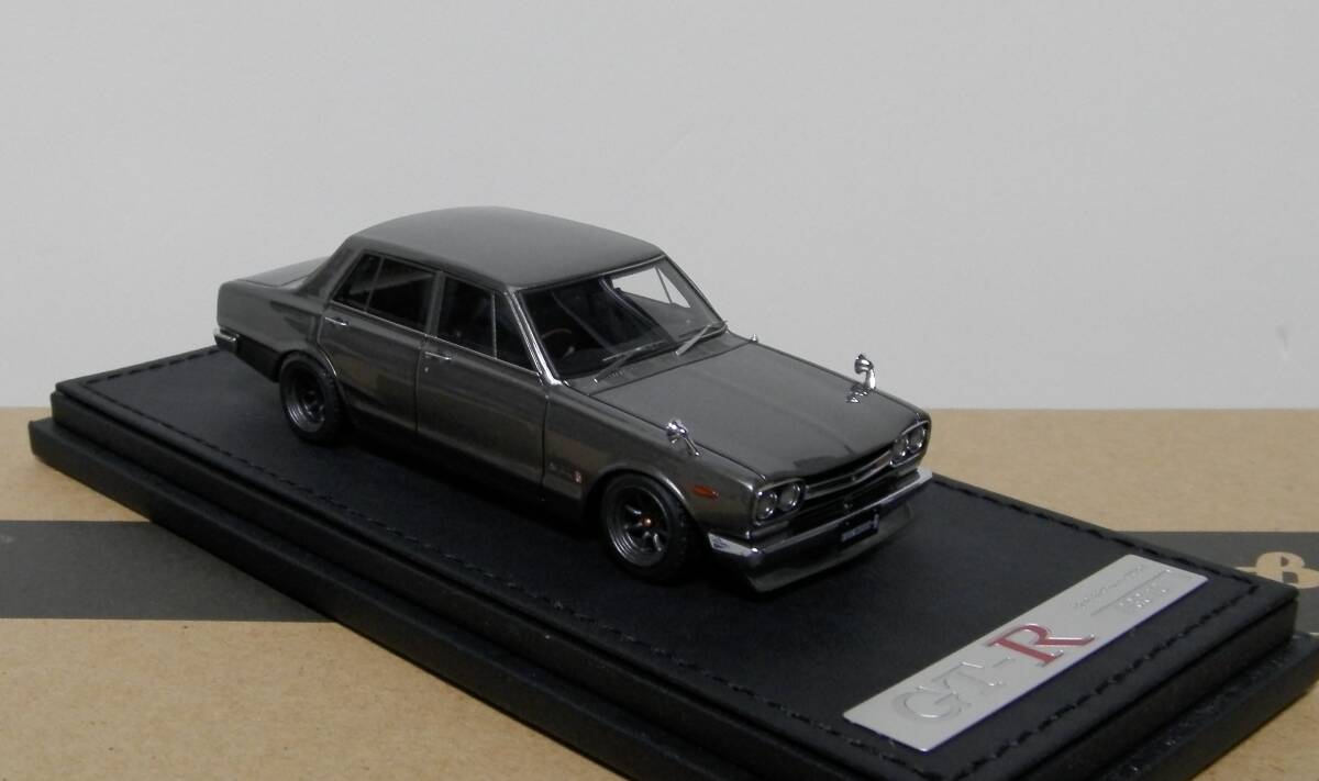 イグニッションモデル IG1595 1/43 Nissan Skyline 2000 GT-R (PGC10) Silver_画像5