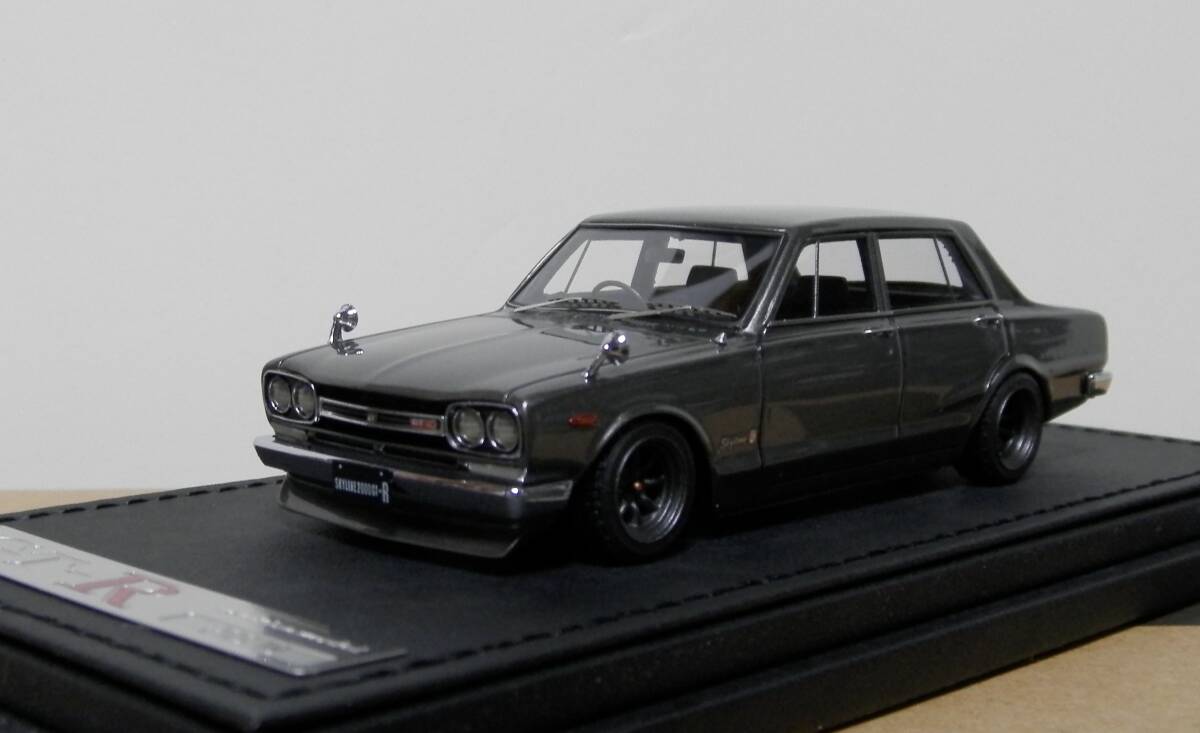 イグニッションモデル IG1595 1/43 Nissan Skyline 2000 GT-R (PGC10) Silver_画像2