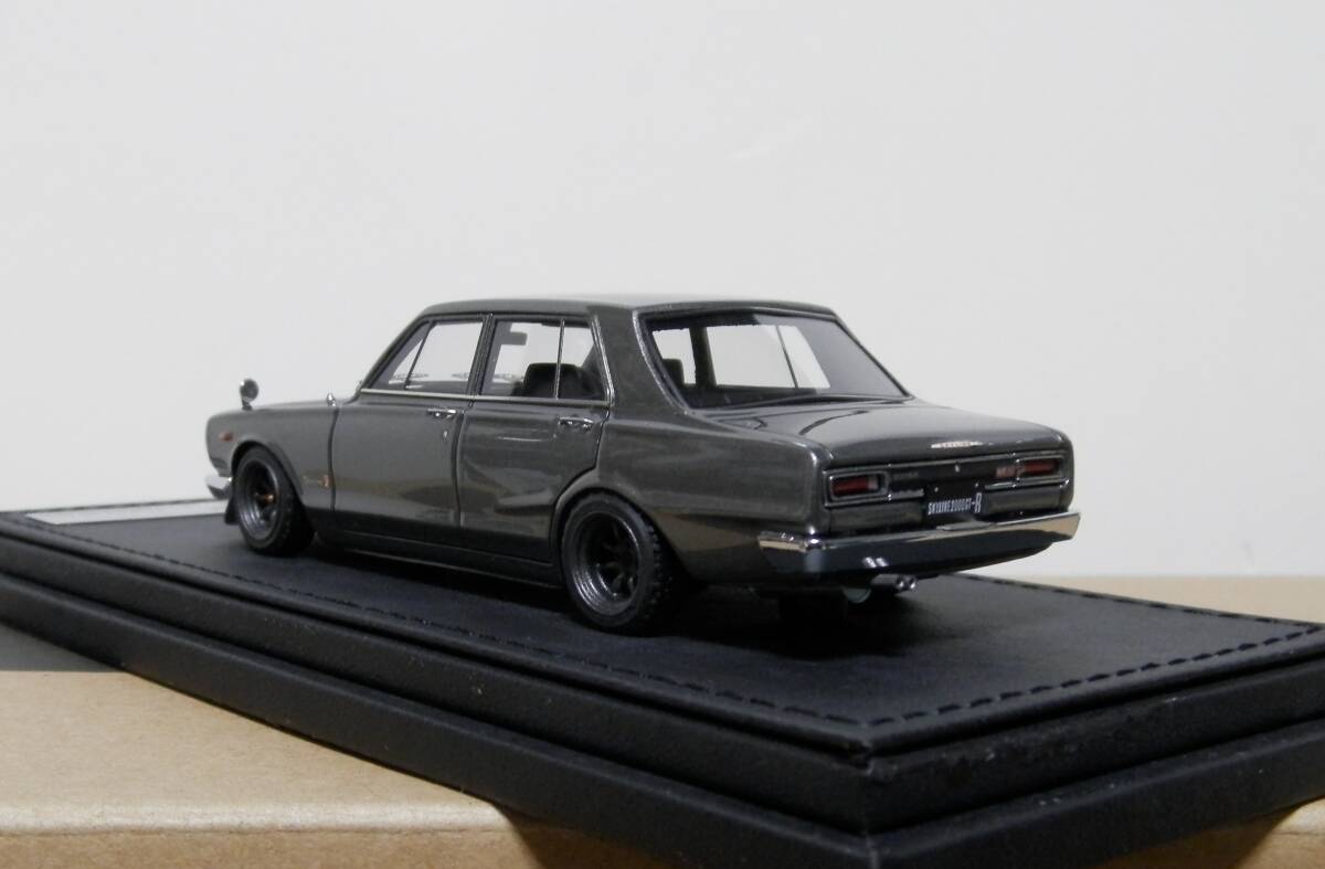 イグニッションモデル IG1595 1/43 Nissan Skyline 2000 GT-R (PGC10) Silver_画像4