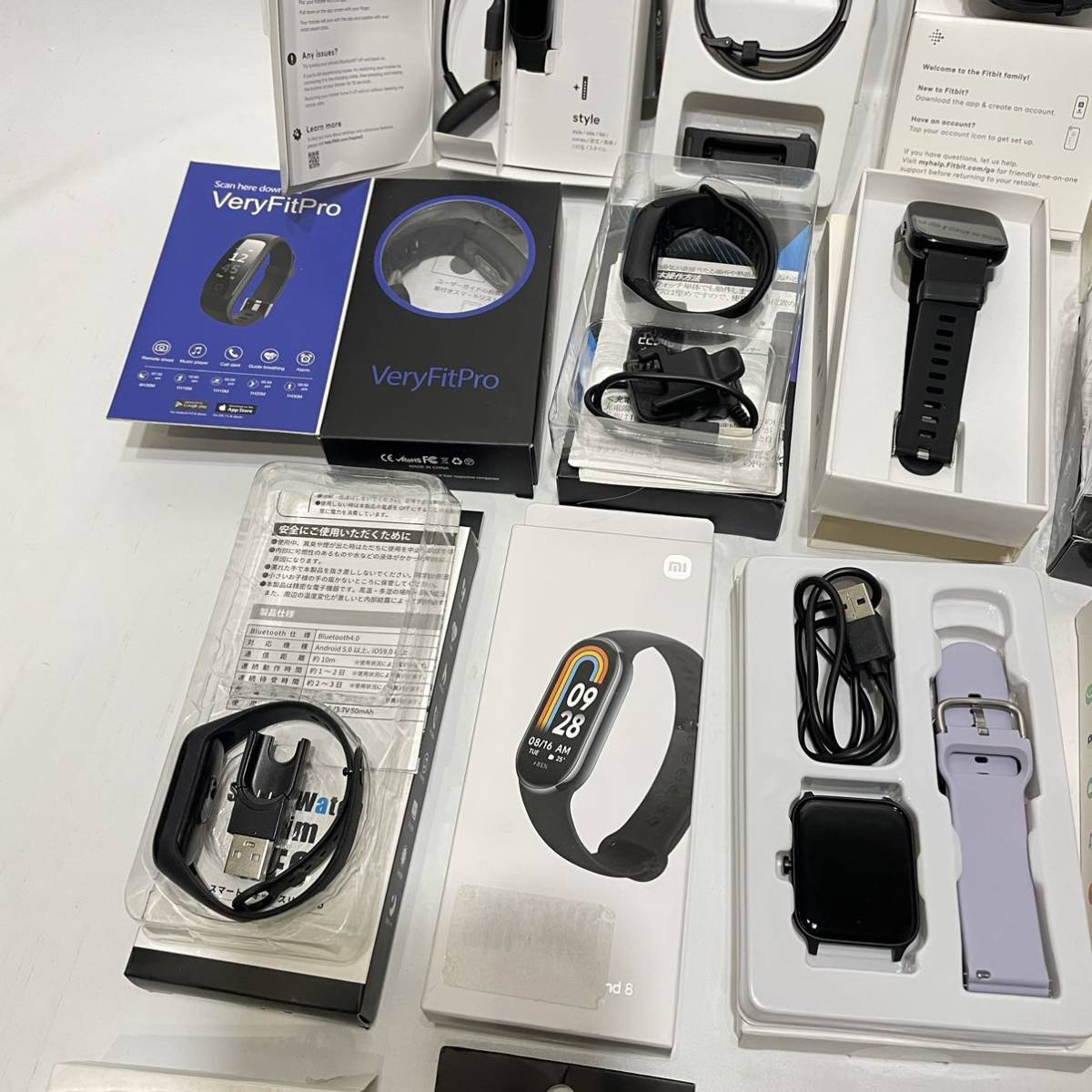 1円〜 スマートウォッチまとめ 31点 fitbit charge 2 フィットビット inspire2 3 チャージ HUAWEI Band4e ファーウェイ ウォッチ等 腕時計_画像6