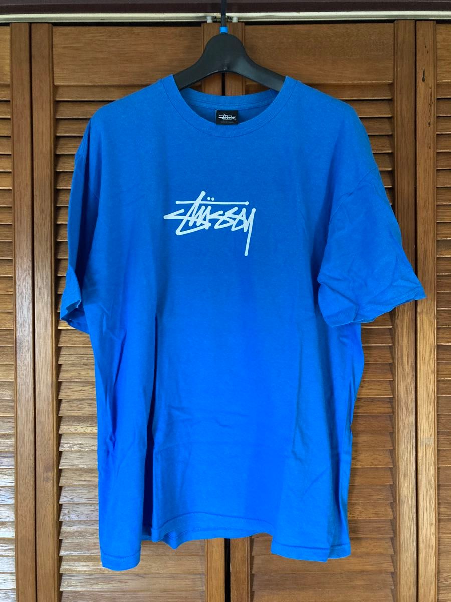 stussy ステューシー センターロゴ Tシャツ 青|Yahoo!フリマ stussy ステューシー センターロゴ Tシャツ 青|Yahoo!フリマ