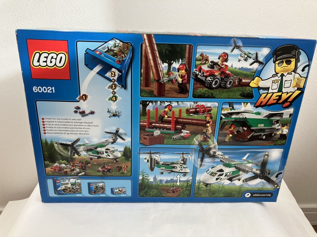 [ стандартный товар новый товар нераспечатанный ]LEGO city 60021 cargo износ простой 