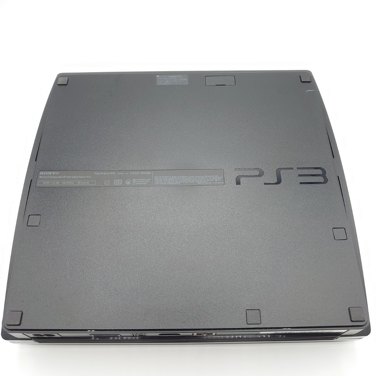 PS3 2000 本体 CECH-2000a ジャンク　プレイステーション3 デュアルショック3 ソニー PlayStation3 ブラック SONY_画像5