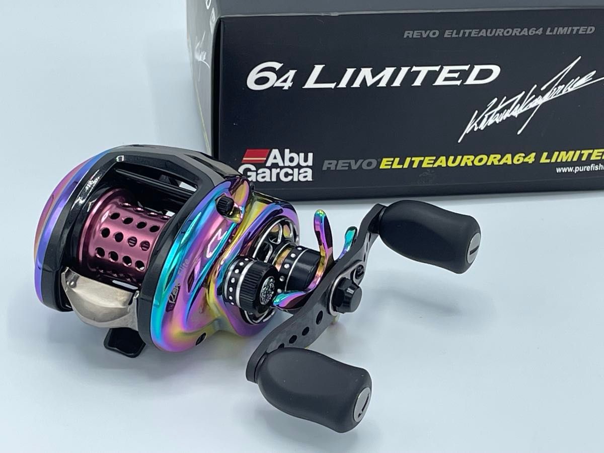 未使用 Abu Garcia REVO ELITEAURORA64 LIMITEDアブガルシア エリートオーロラ64 リミテッド