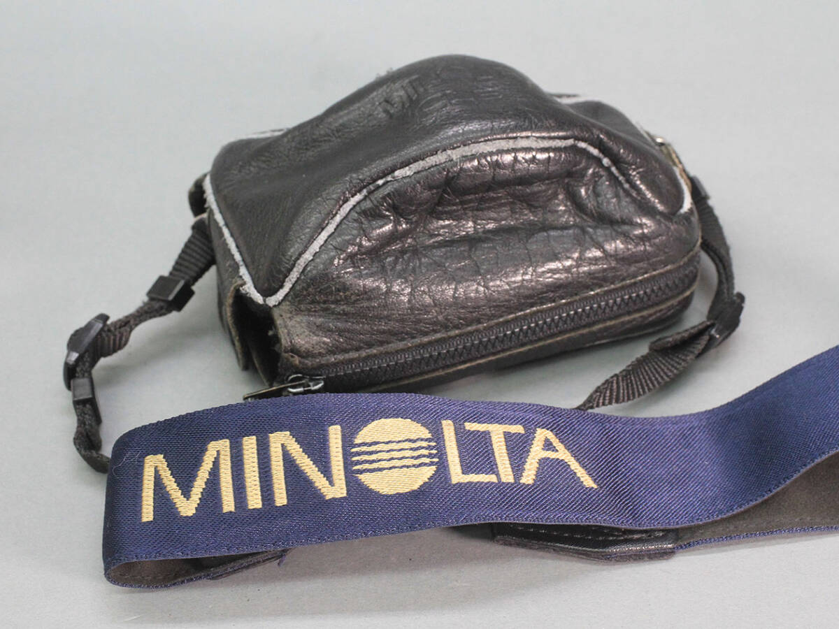 【58】 MINOLTA ミノルタ CLE トカゲ革限定品 _画像10