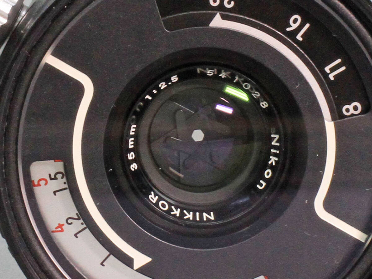 【09】 ニコノス用水陸両用レンズ W Nikkor 35mm F2.5_画像6