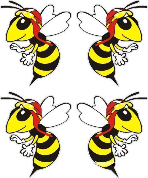 Vespa ベスパ Vespa Wasp 蜂 ステッカー スズメバチの画像1