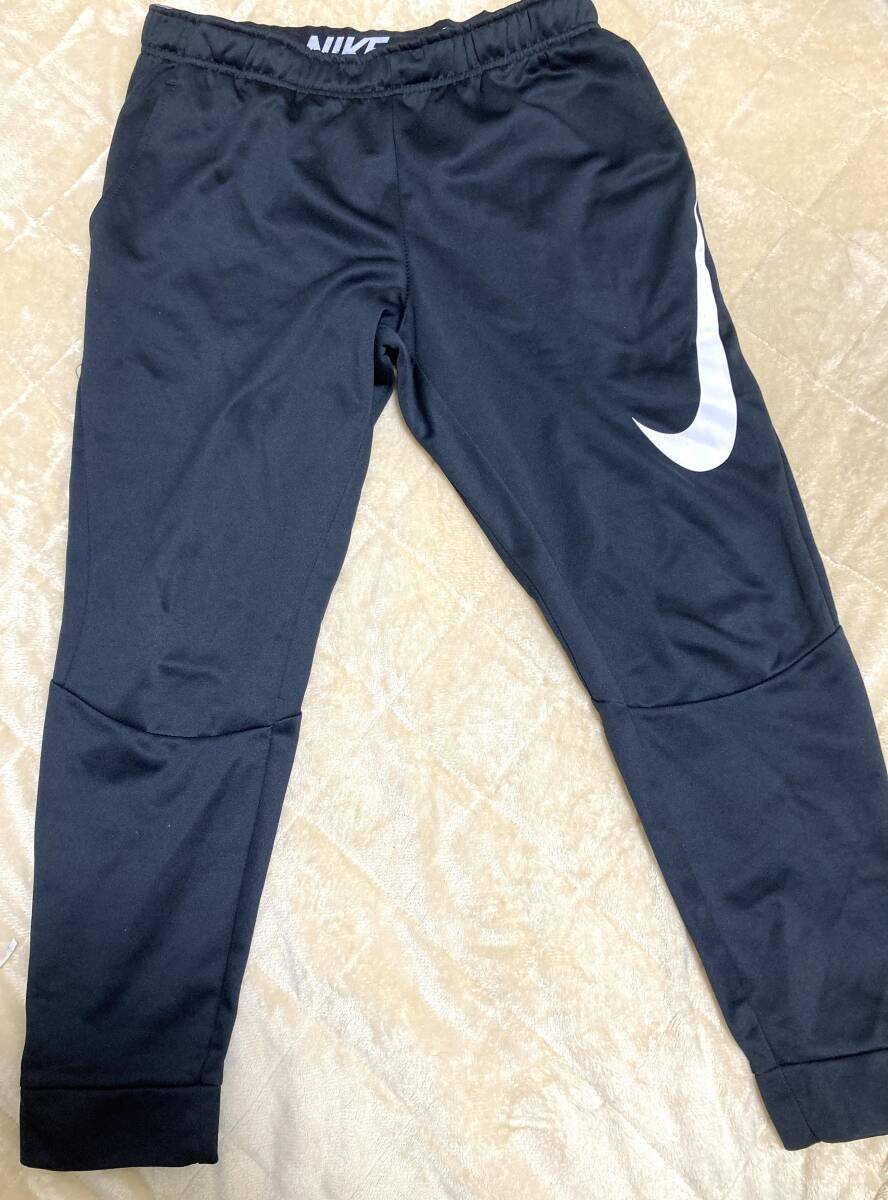 NIKE ドライフイット　ロングパンツ　黒　BLACK XLサイズ　XL size 中古美品_画像1