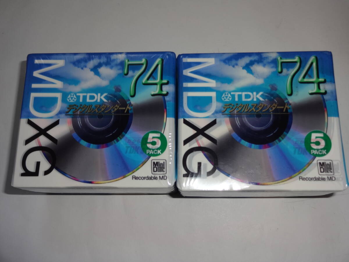 【16枚セット】TDK MDディスク 録音用ミニディスク MDXG 74分 60分 [MD-XG74N] 日本製【未開封・新品】【送料無料】の画像2